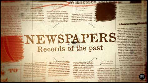 Newspaper After Effects Template